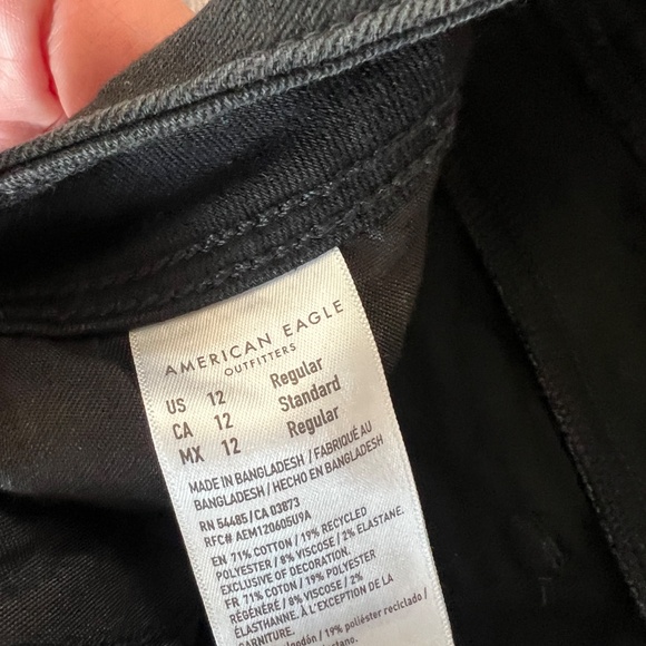 Black American Eagle bootcut jeans - Picture 6 of 6